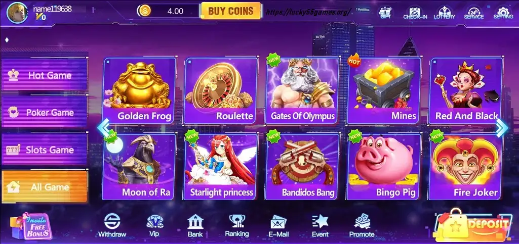 Lucky 57 Game